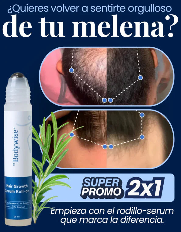 BodyWise Pro Growth – Sérum Capilar Anticaída y Crecimiento Intensivo