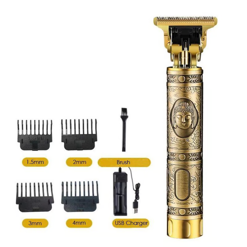 Combo Hombre Moderno: Bandolera Antirrobo + Barbeador Retro Buda