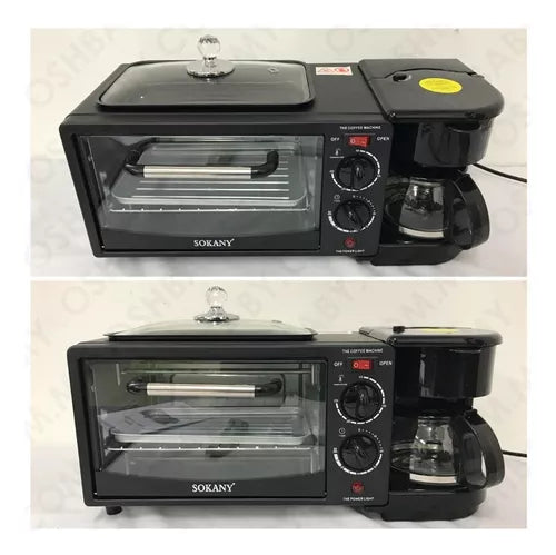 HORNO MASTER BREAKFAST 3 EN 1
