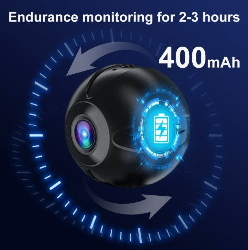 Mini Cámara WiFi HD 1080P con Visión Nocturna y Detección de Movimiento