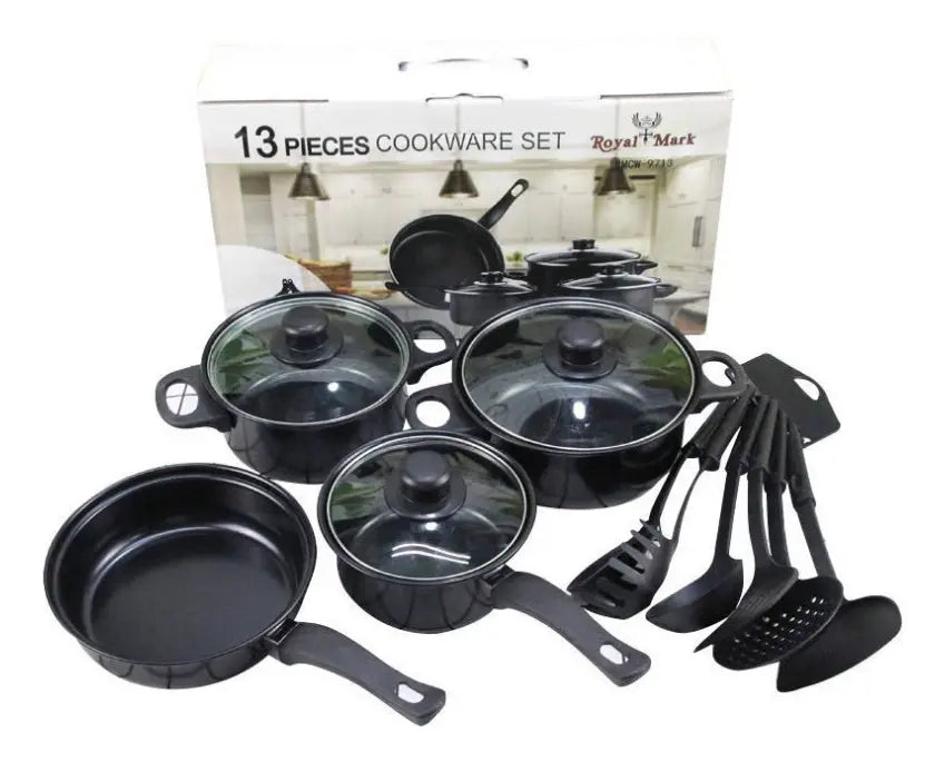 🍳✨ Set de Ollas y Utensilios X13 – Tu cocina más completa, práctica y lista para todo 🏡🔥