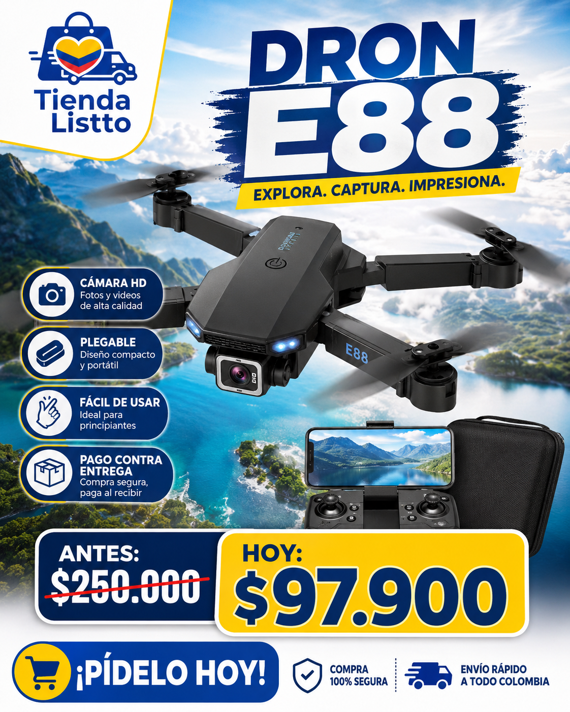 Drone E88