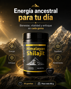 SHILAJIT - ¡Energía Ancestral Para Tu Día!