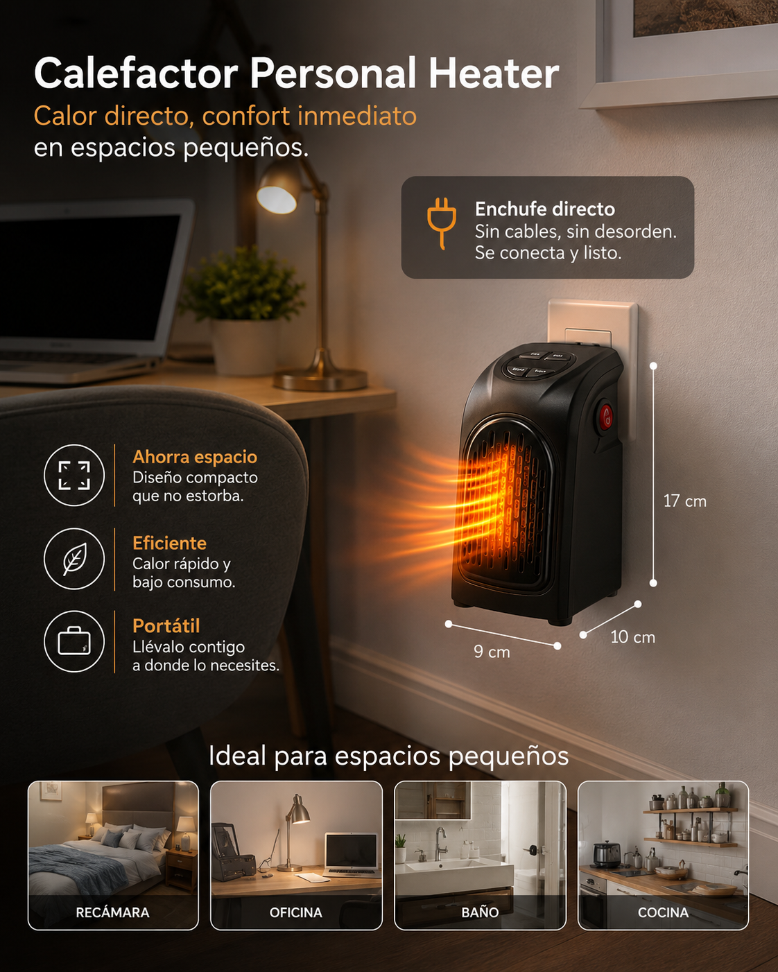 CALEFACTOR ELÉCTRICO