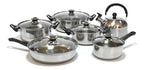 SET DE OLLAS ACERO INOXIDABLE - 12 PIEZAS