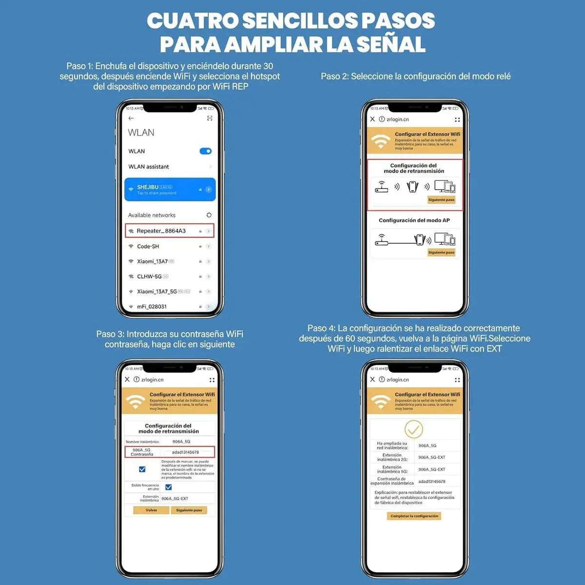 REPETIDOR WIFI DE ALTA POTENCIA