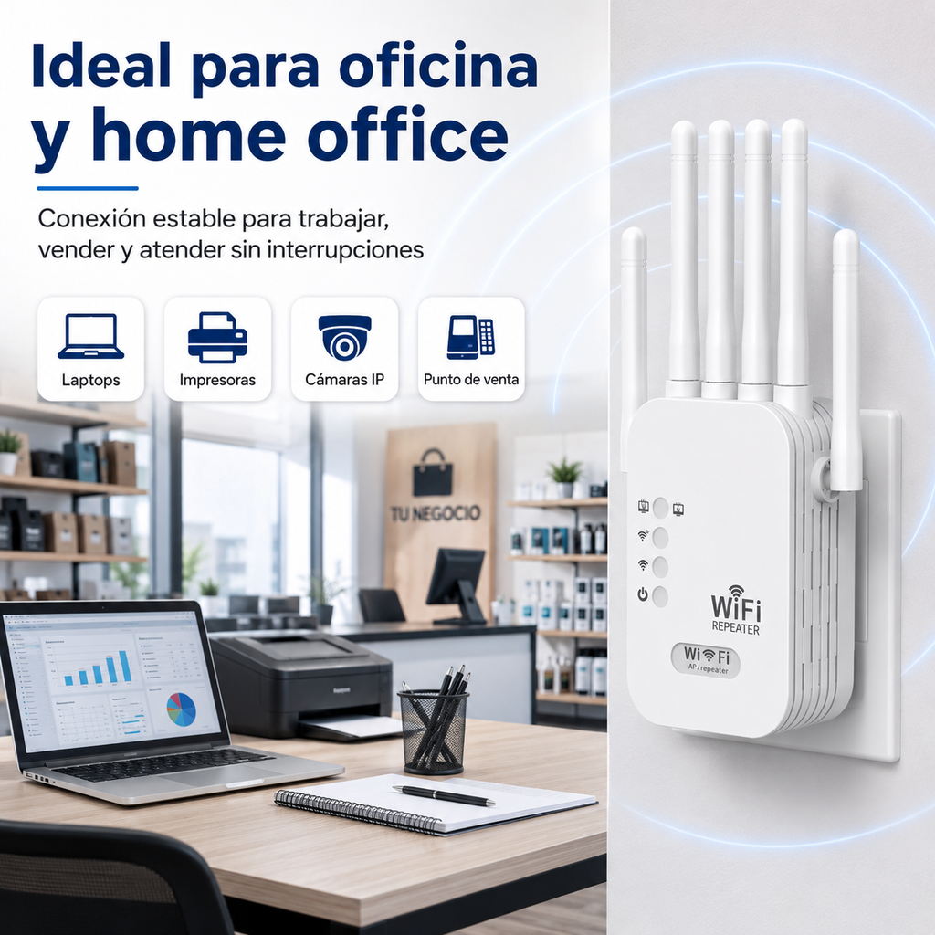 REPETIDOR WIFI DE ALTA POTENCIA