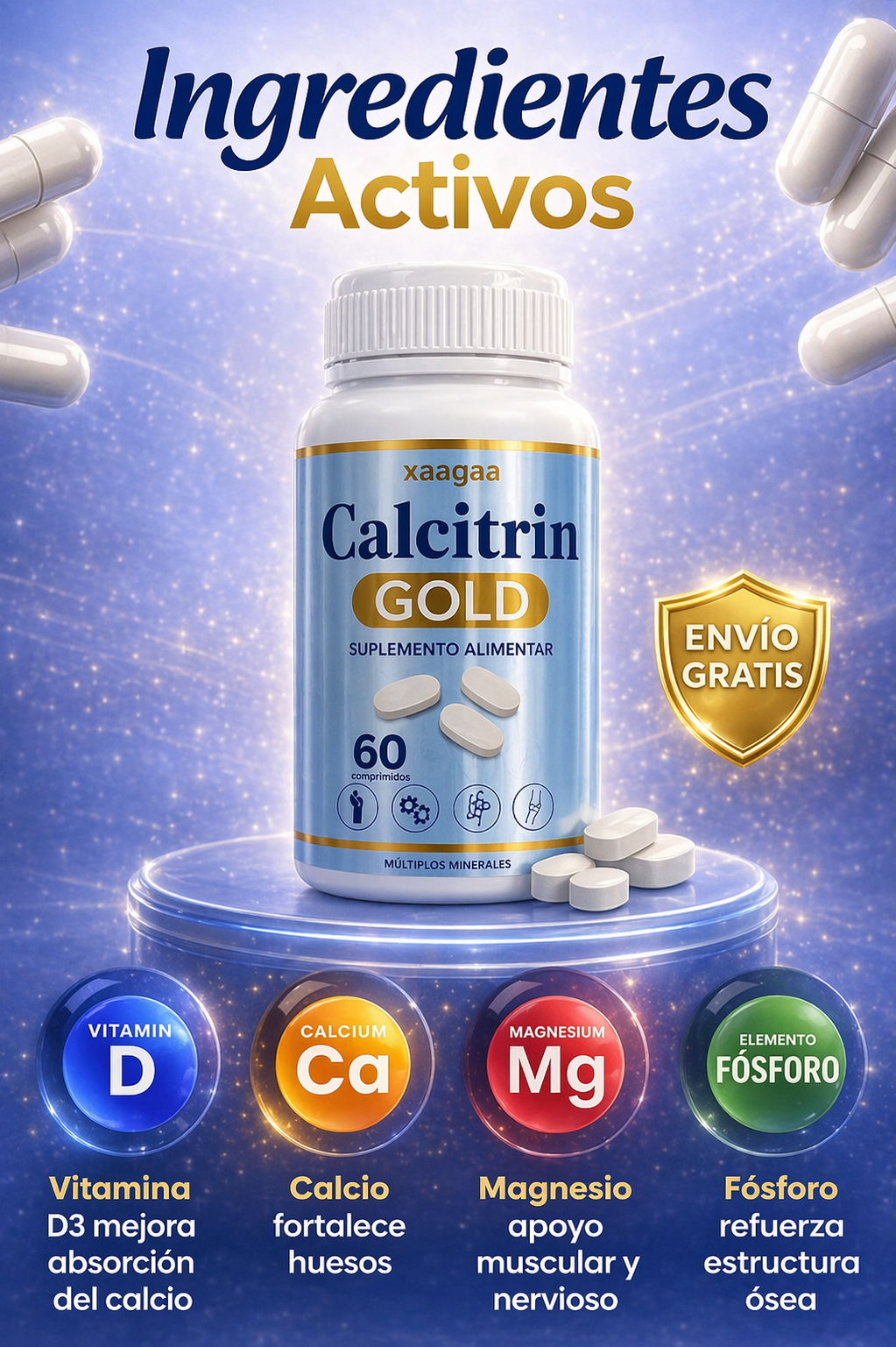 Calcitrin Gold