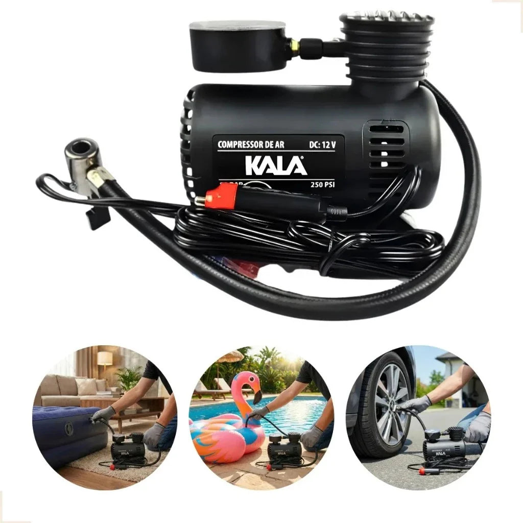 Mini Compresor de Aire 300 PSI – Compacto, Potente y Siempre a Mano