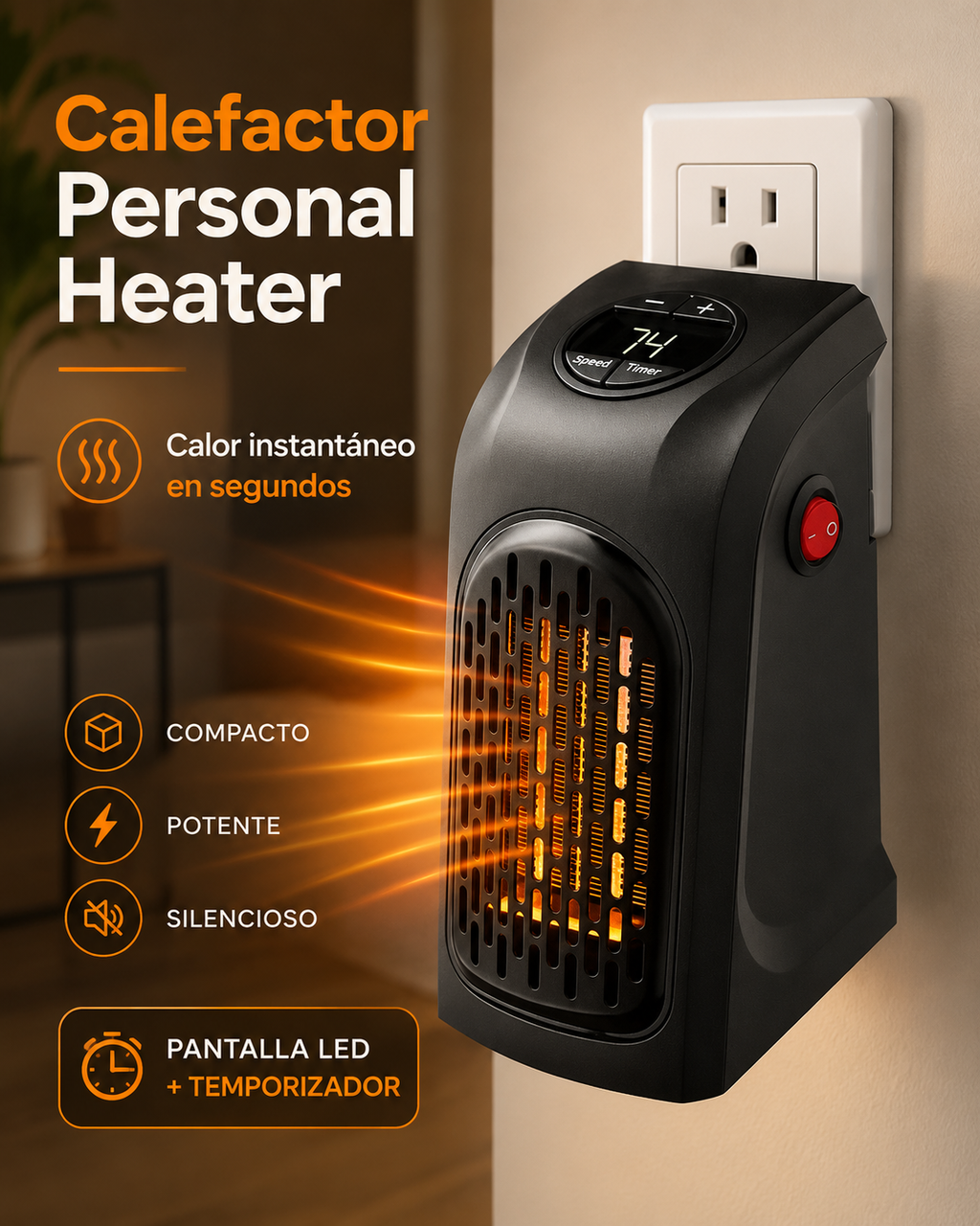 CALEFACTOR ELÉCTRICO